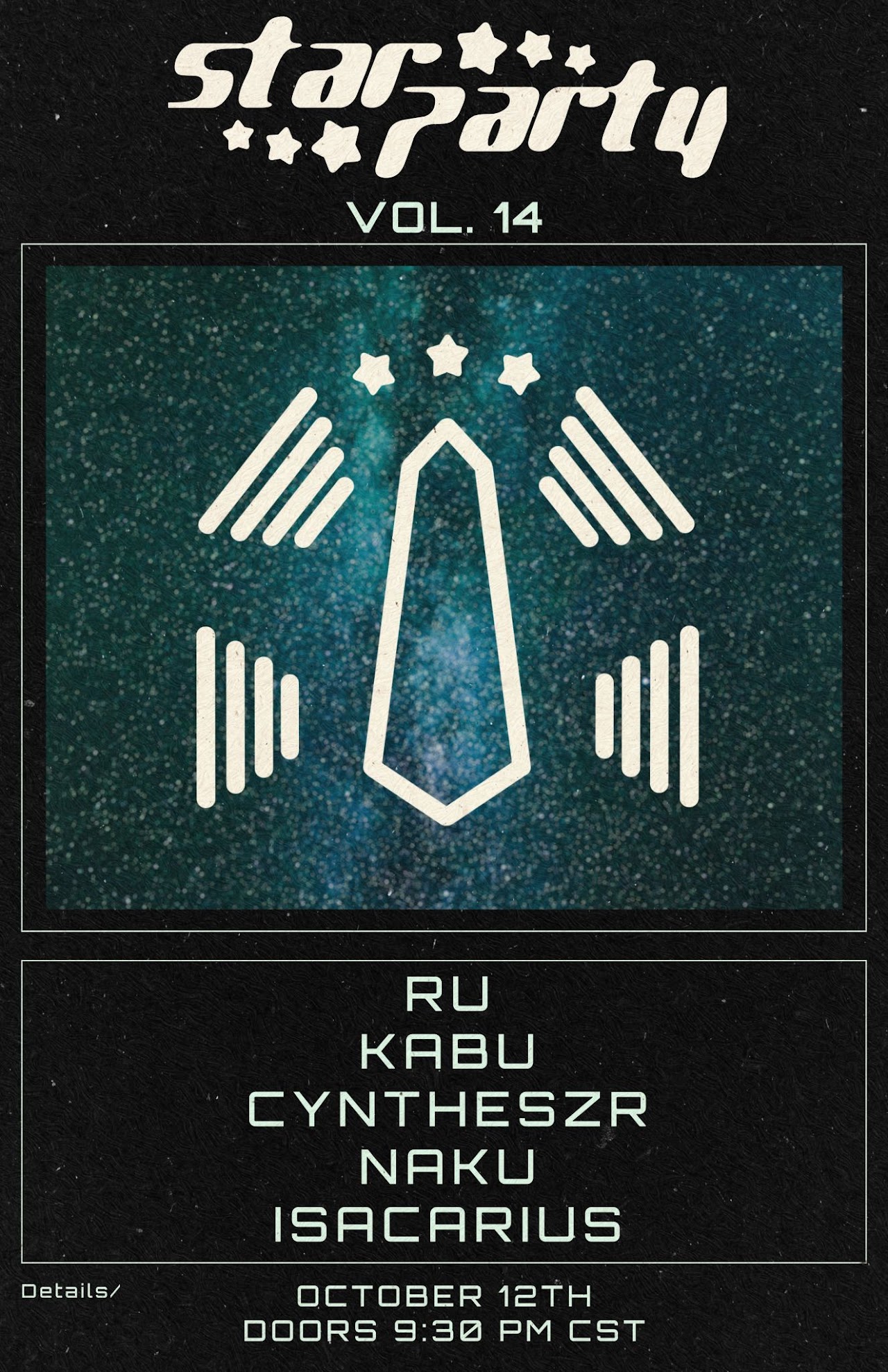 Star Party venue under night sky